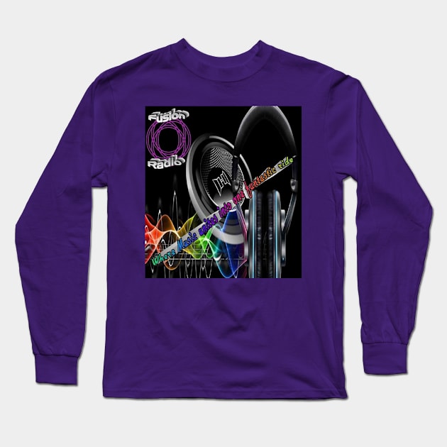 Fusion Radio Long Sleeve T-Shirt by Fusion Radio 